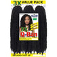 Synthetic Queen B 3X Q-Ban Twist Color 