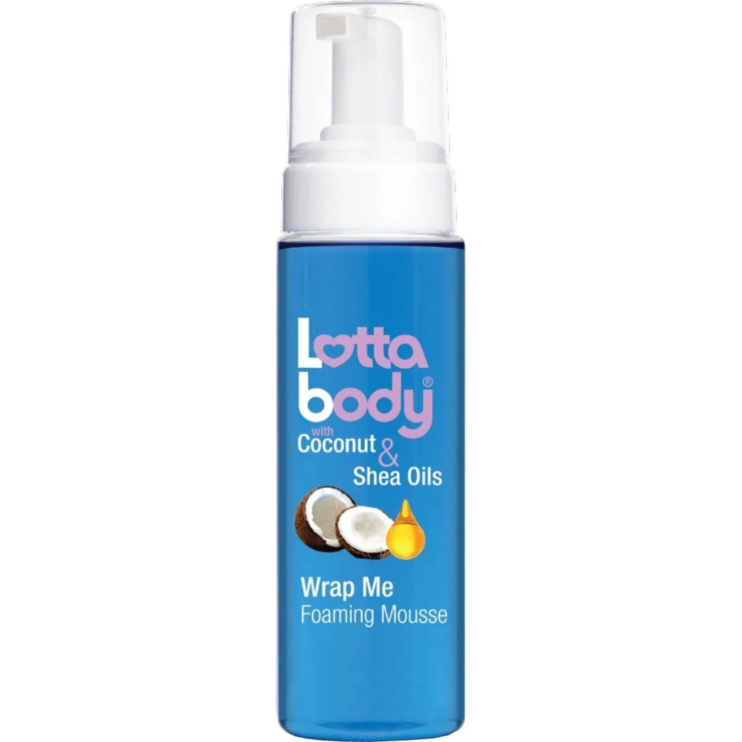 Lottabody Coconut Shea Wrap Me Foam Mousse 7 Oz by Lottabody