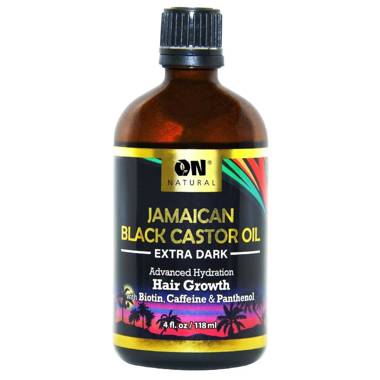 On Natural Jamaican Black Castor Oil Extra Dark 4 Oz by ON Natural