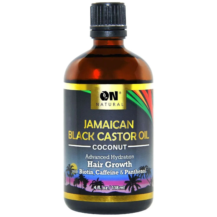 On Natural Jamaican Black Castor Oil Coconut 4 Oz by ON Natural