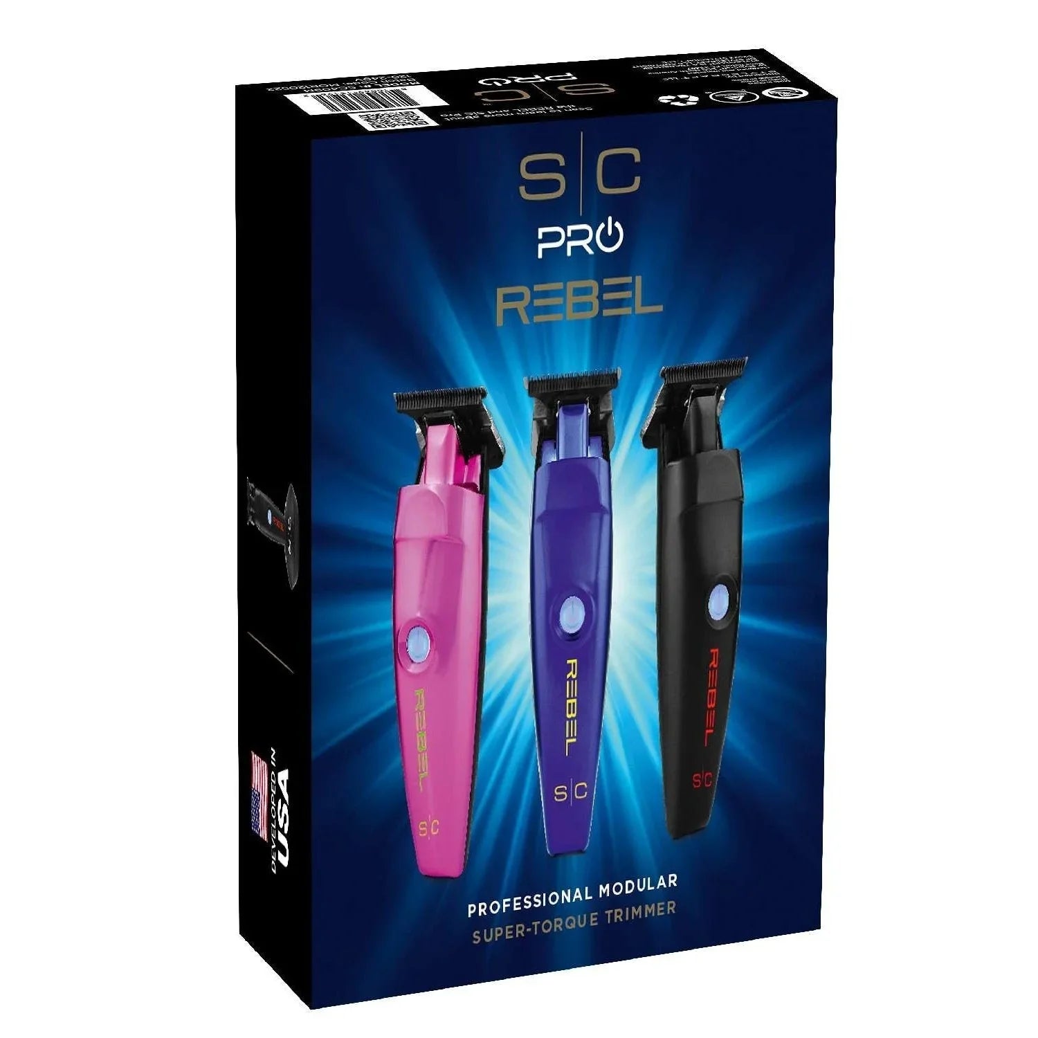 Stylecraft Rebel Trimmer Black Blue Pink by Stylecraft