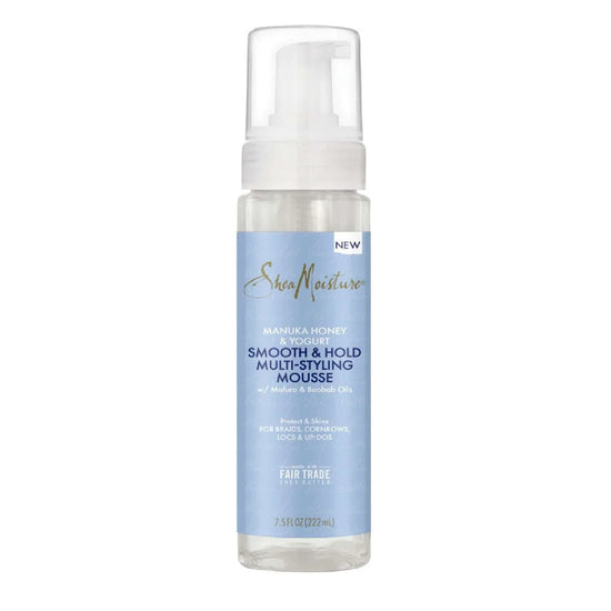 Shea Moisture Manuka Honey Yogurt Hydrate Repair Smoth Hold Multi-Styling Mousse 7.5 Fl Oz by SheaMoisture