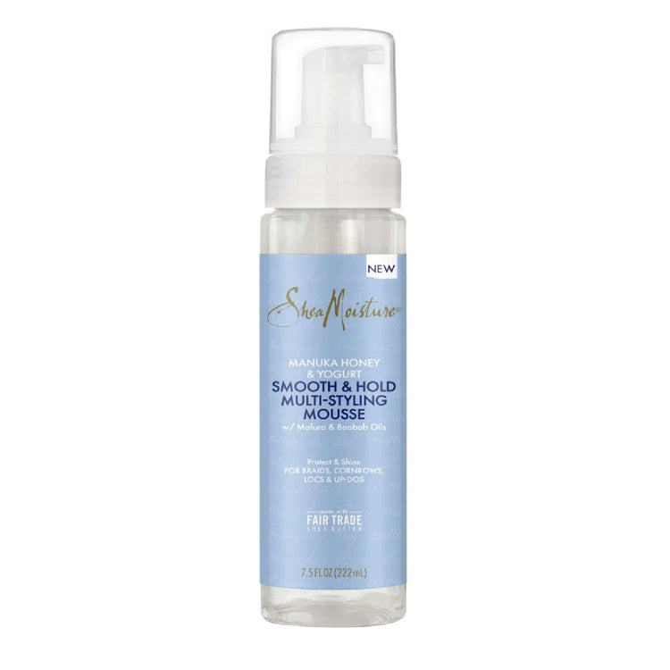 Shea Moisture Manuka Honey Yogurt Hydrate Repair Smoth Hold Multi-Styling Mousse 7.5 Fl Oz by SheaMoisture