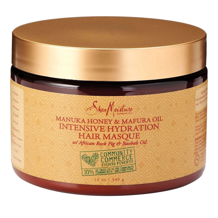 Shea Moisture Manuka Honey Mafura Oil Hair Masque 11.5 Oz by SheaMoisture