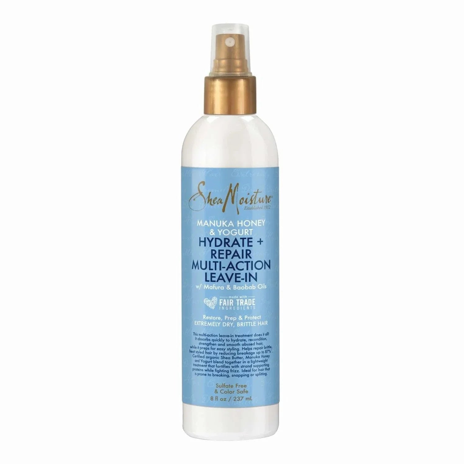 Shea Moisture Manuka Honey Yogurt Hydrate Repair Multi-Action Leave-In 8.0 Fl Oz by SheaMoisture