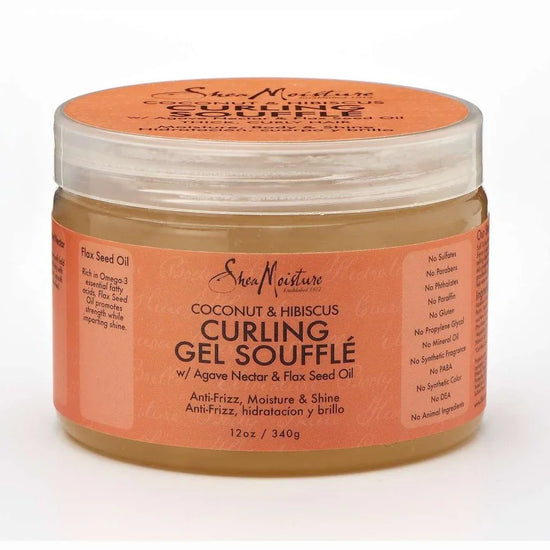 Shea Moisture Coconut Hibiscus Curling Gel Souffle 12 Oz by SheaMoisture