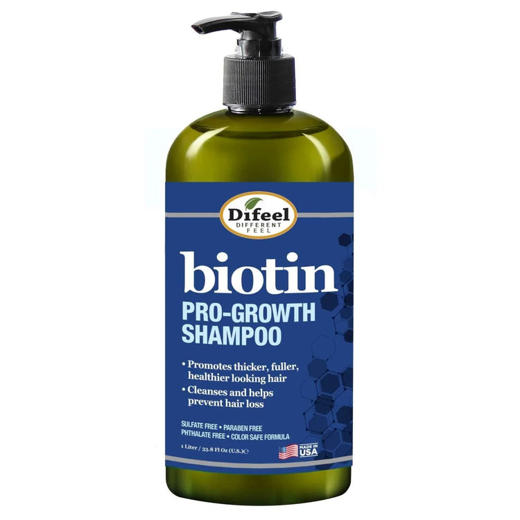 Difeel Biotin Pro-Growth Shampoo 33.8 Oz by Sunflower