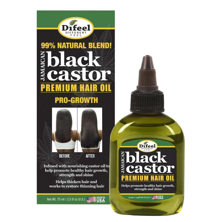 Premium Hair Oil Jamaican Black Castor Superior Growth 75 Ml 6Pk 2.5 Oz by DiFeel