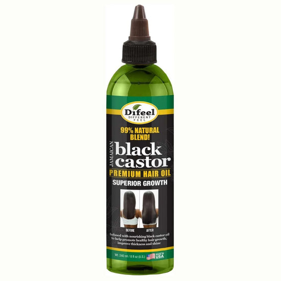 Difeel Sunflower Difeel 99% Natural Premium Hair Oil Jamaican Black Castor 8 Oz by Sunflower