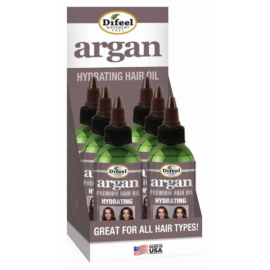 Difeel Argan Oil Hydrating Hair Oil For All Hair Types