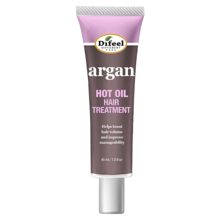 Difeel Hot Oil Hair Treatment Argan 1.5 Oz by Sunflower