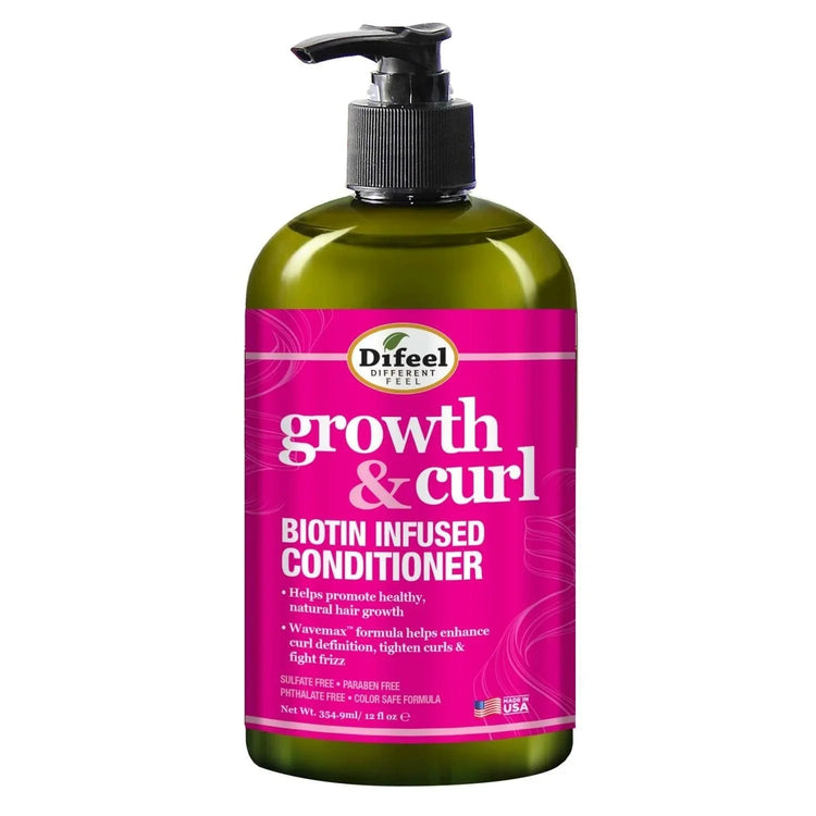 Difeel Growth And Curl Biotin Conditioner 12 Oz by Sunflower