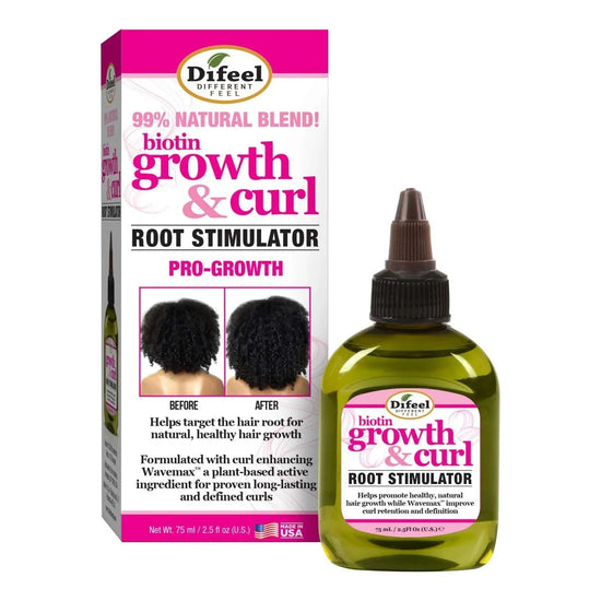 Difeel Growth And Curl Biotin Root Stimulator 2.5 Oz by Sunflower