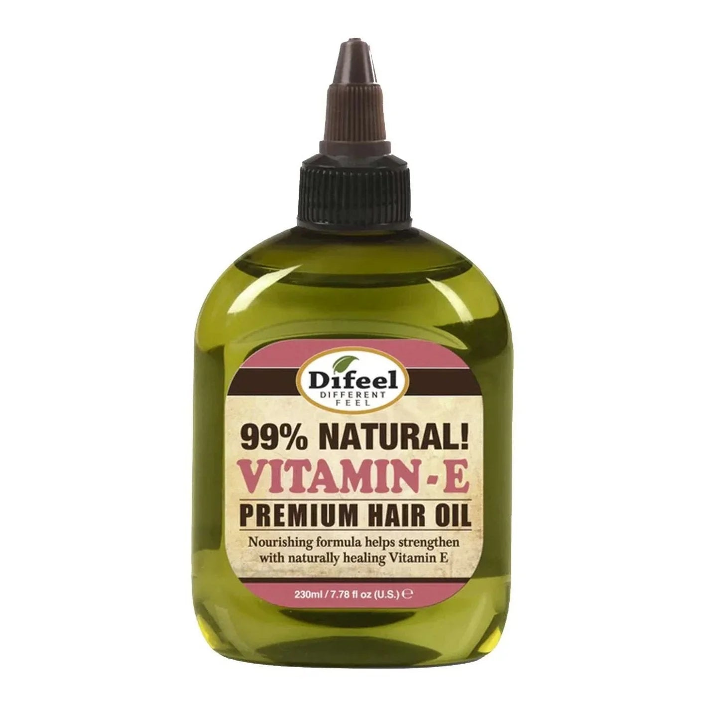 Difeel Sunflower Difeel Premium Natural Hair Oil - Vitamin E Oil 7.78 Oz by DiFeel