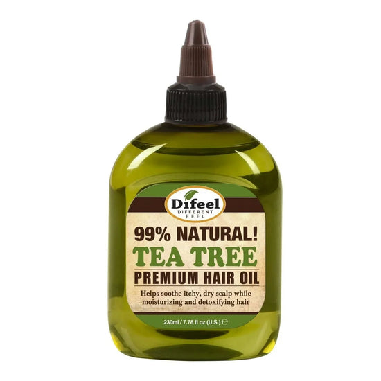 Difeel Sunflower Difeel Premium Natural Hair Oil - Tea Tree Oil 7.78 Oz by DiFeel