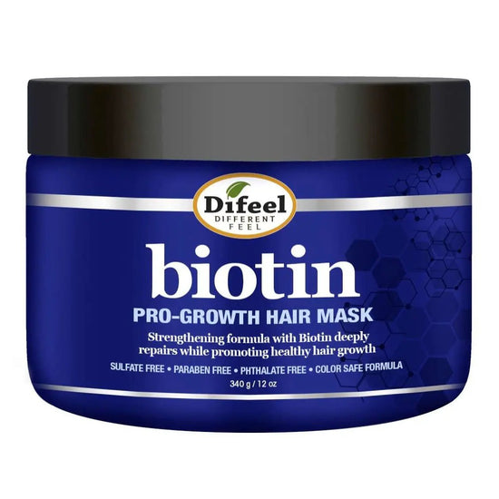Difeel Biotin Pro-Growth Hair Mask 12 Oz