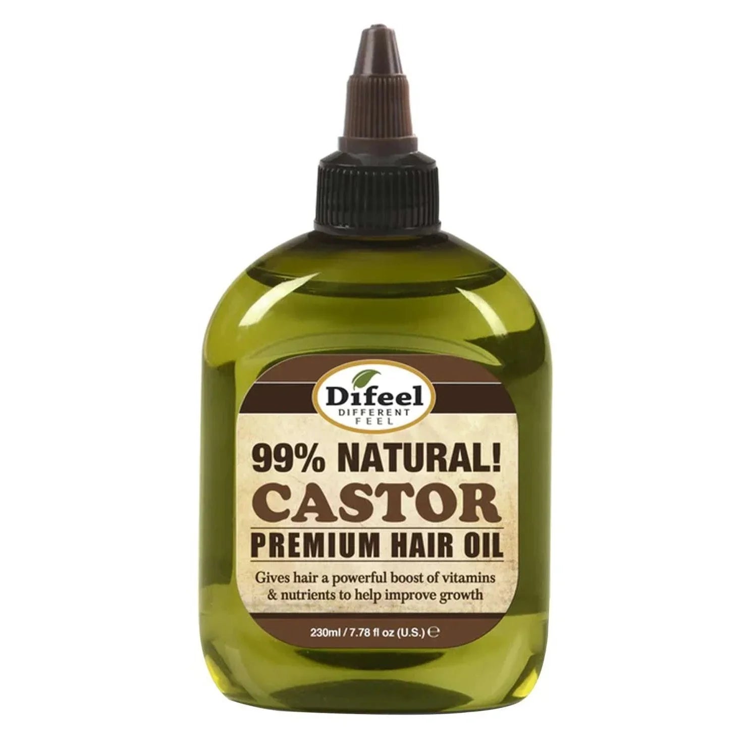 Difeel Sunflower Difeel Premium Natural Hair Oil - Castor Oil 7.78 Oz by DiFeel