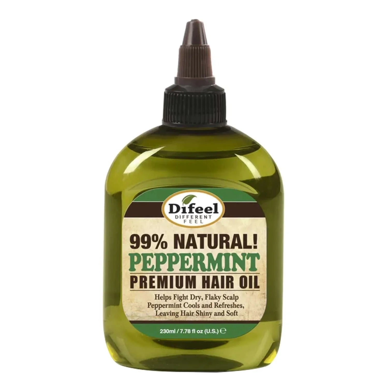 Difeel Sunflower Difeel Premium Natural Hair Oil - Peppermint Oil 7.78 Oz by DiFeel