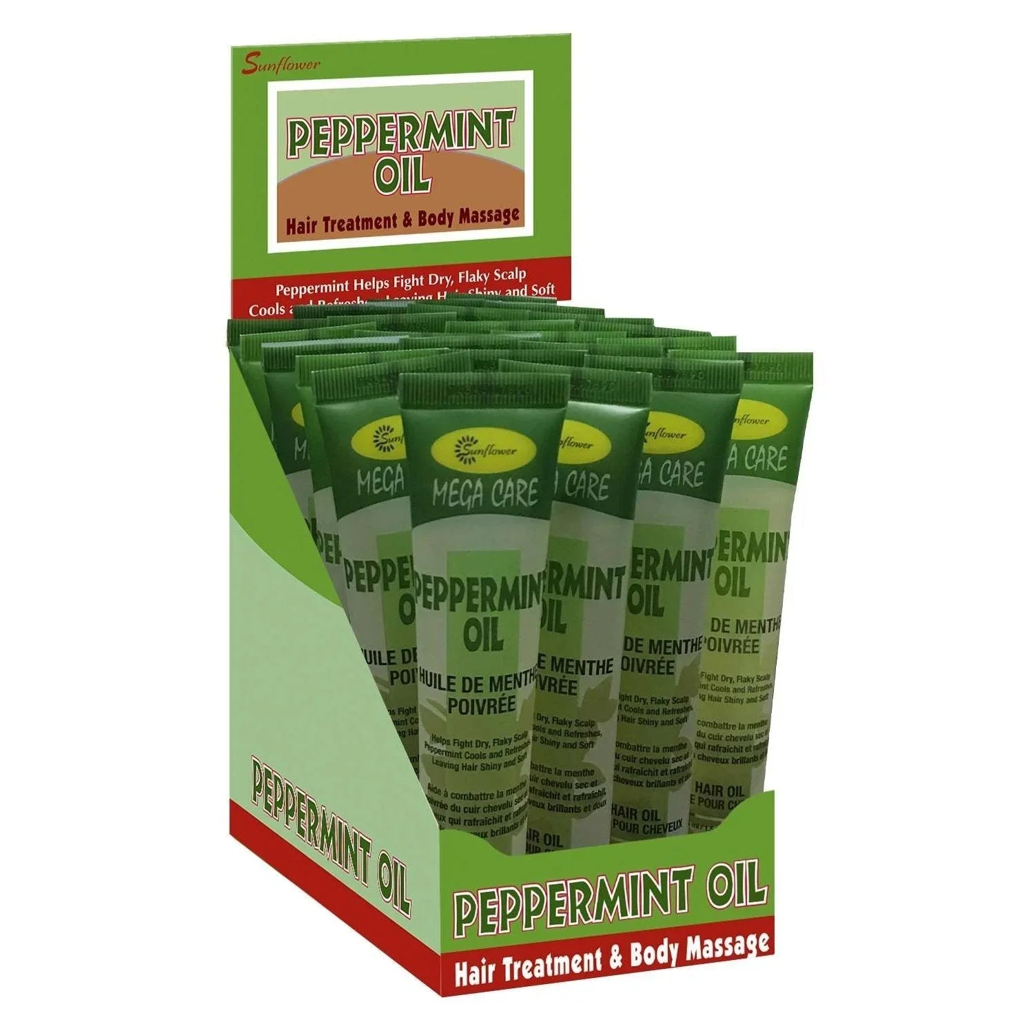 Difeel Mega Care Hair Oil Peppermint 1.5 Oz by DiFeel
