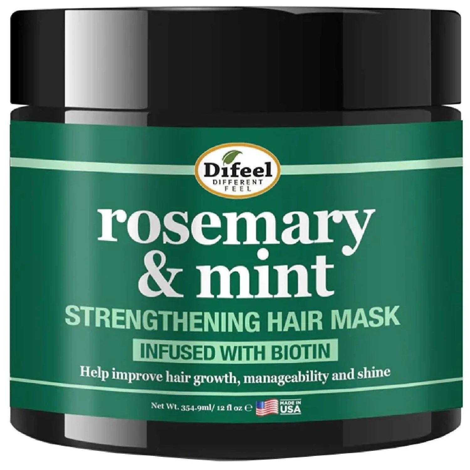 Difeel Sunflower Difeel Rosemary Mint Strengthening Hair Mask 12 Oz by Sunflower