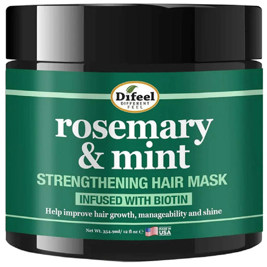 Difeel Sunflower Difeel Rosemary Mint Strengthening Hair Mask 12 Oz by Sunflower
