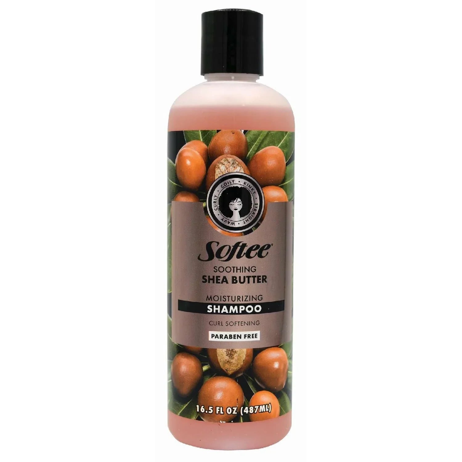 Softee Soothing Shea Butter Moisturizing Shampoo Curl Softening by Softee