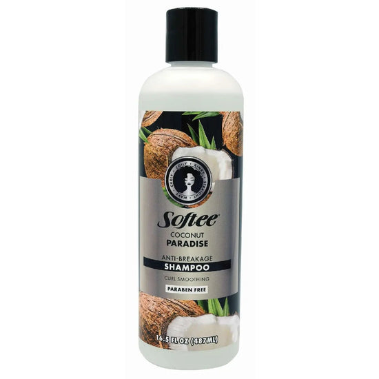 Softee Coconut Paradise Anti Breakage Shampoo For Curly Hair