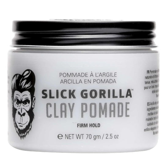 Slick Gorilla Clay Pomade Firm Hold 2.5 Oz by SLICK GORILLA