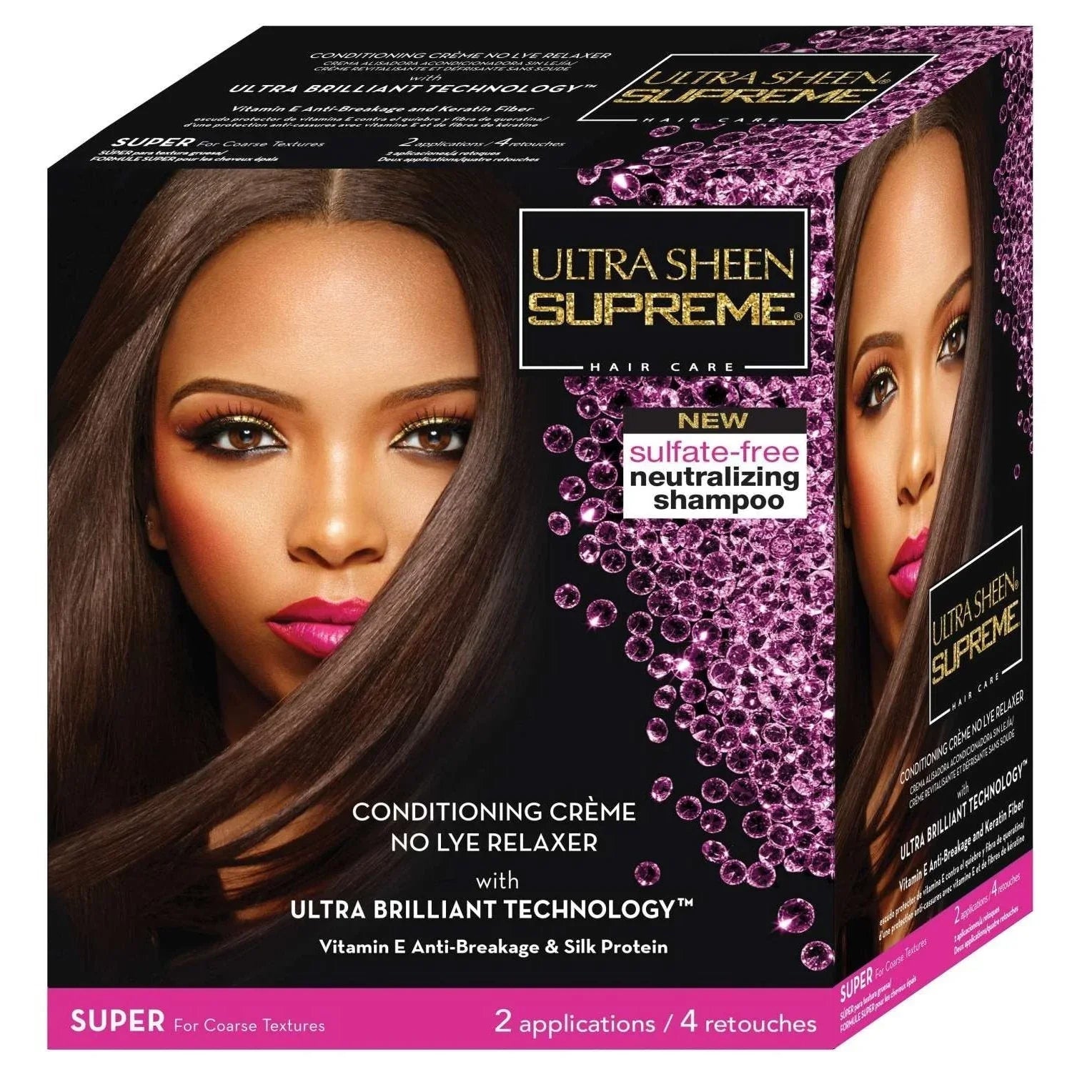Ultra Sheen Supreme No-Lye Relaxer Kit Super by Ultra Sheen