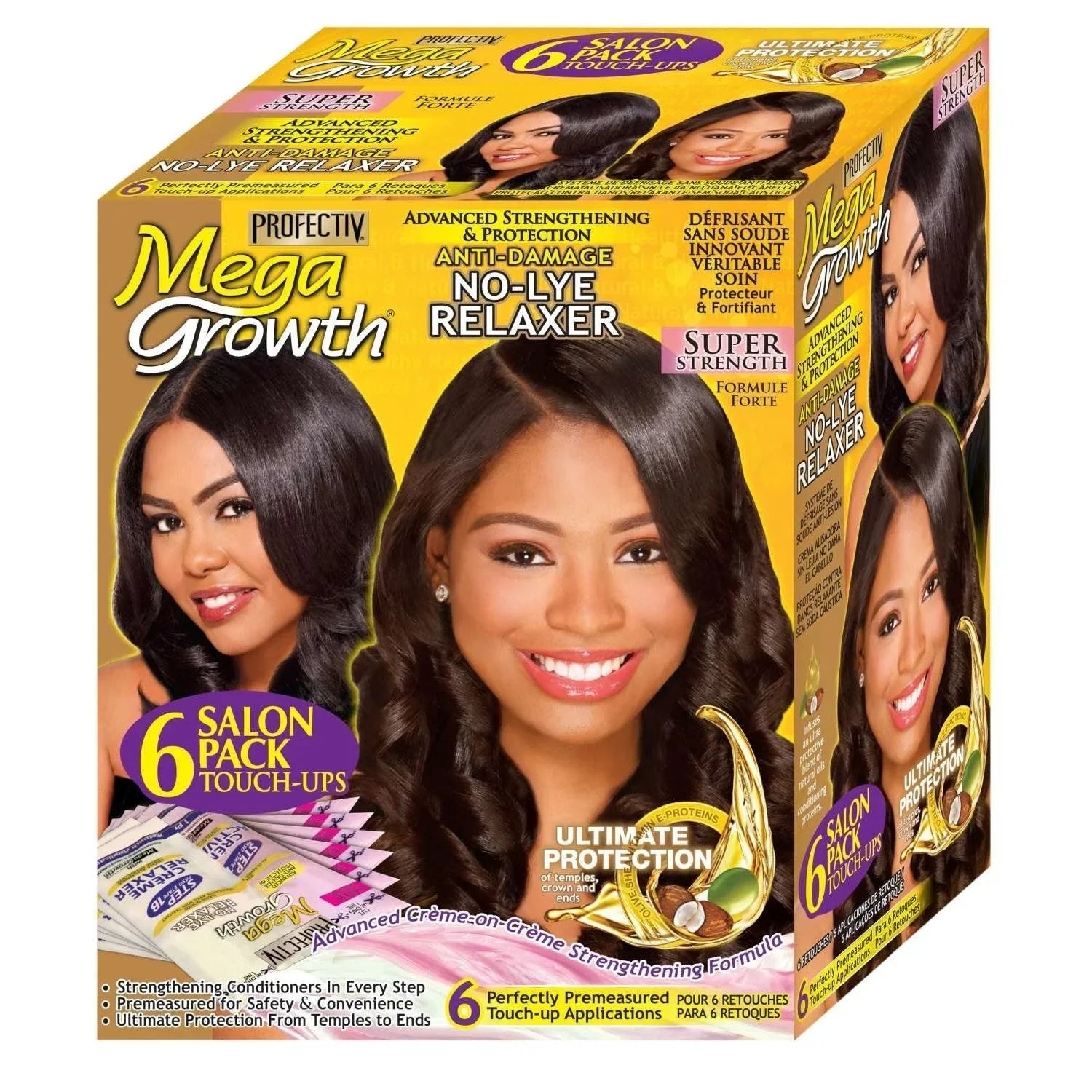 Profectiv Pro No Lye Relaxer Super 6 Applications Kit by Profectiv