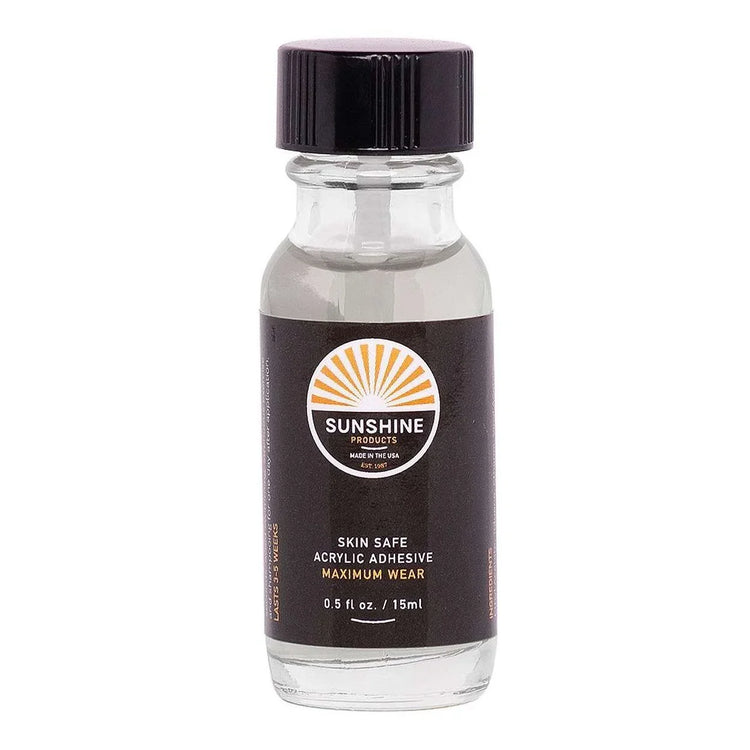 Sunshine Skin Safe Acrylic Adhesive - Maximum Wear 0.5 Oz by Sunshine