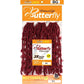 Queen B Locs Butterfly 3X Value Pack 12 Inch Burgundy