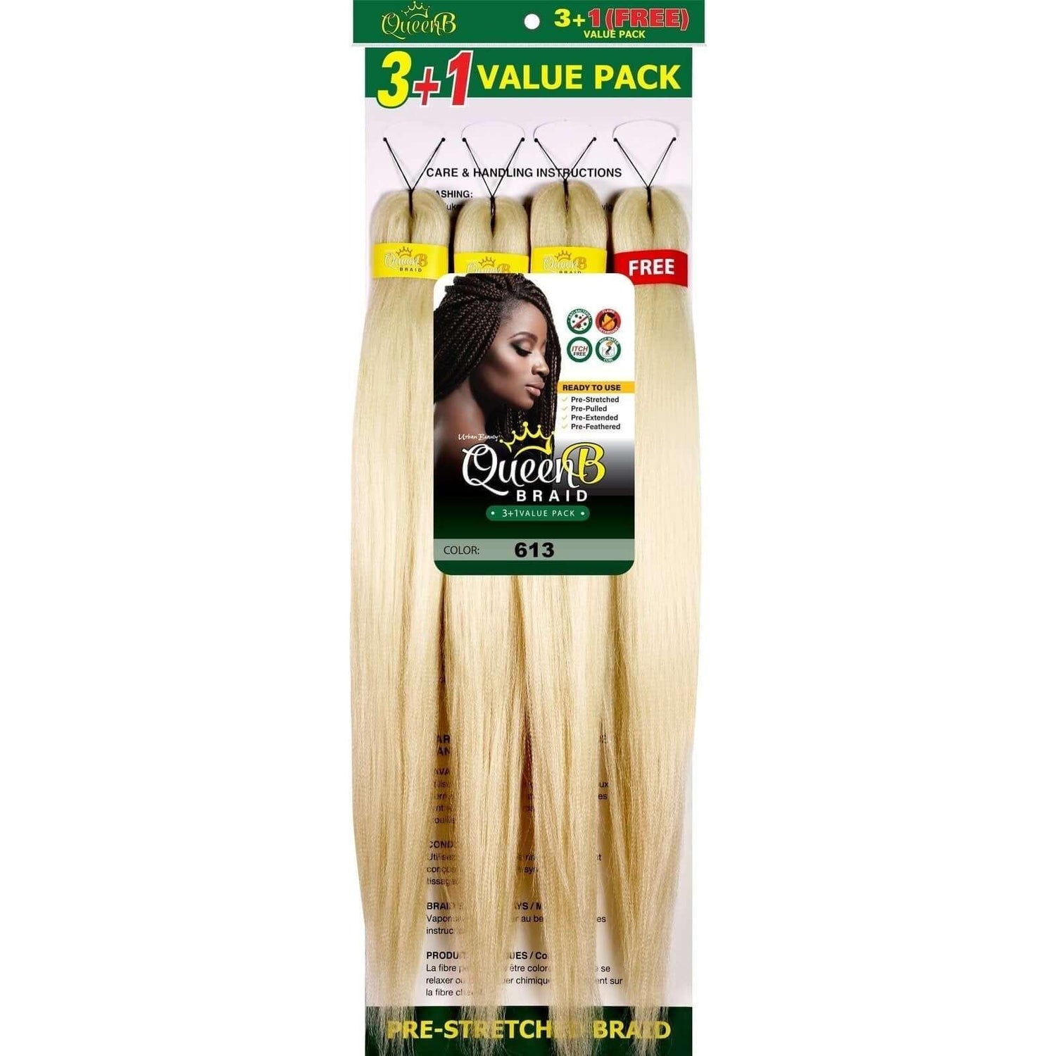 Queen B Pre-Stretched Value Pack by URBAN BEAUTY