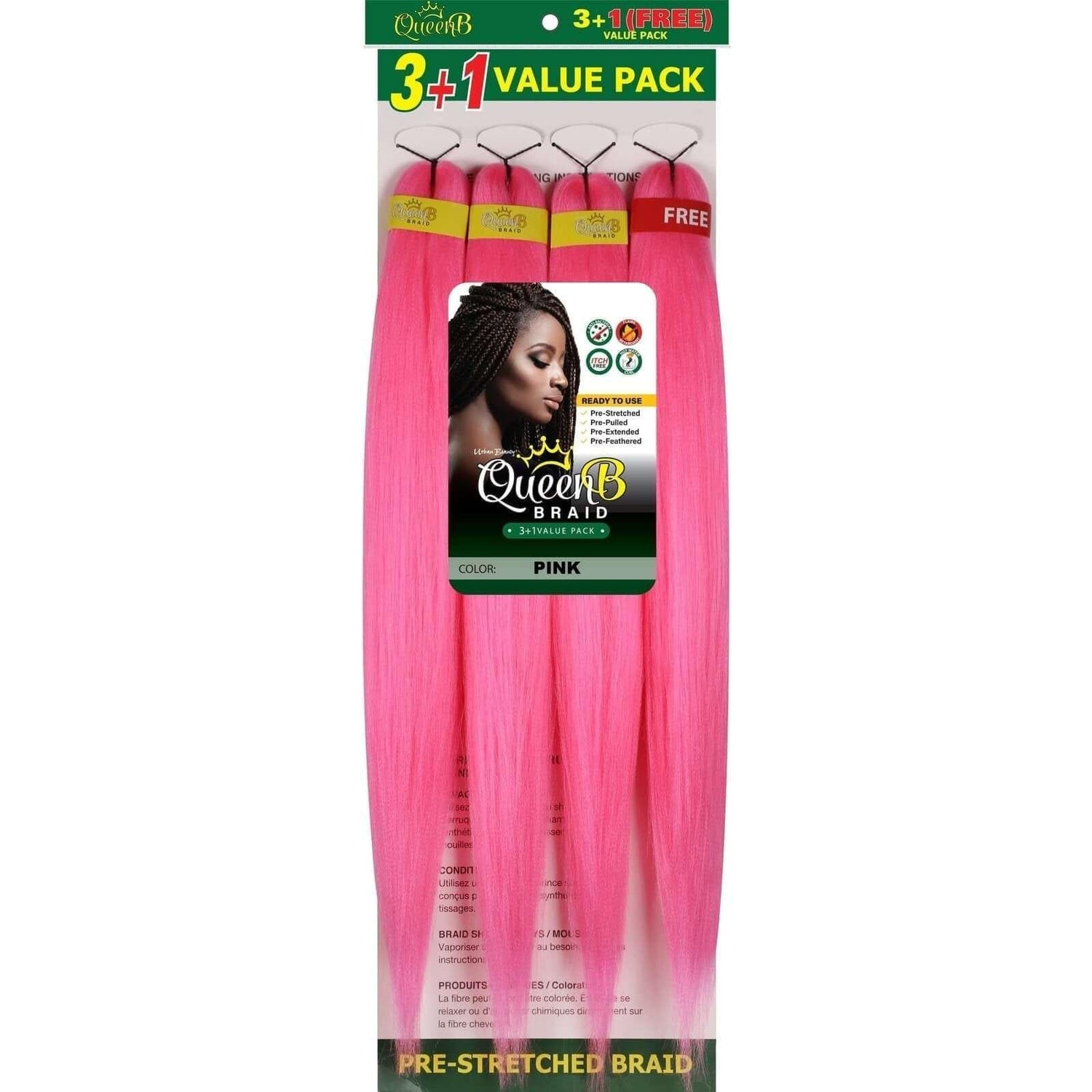Queen B Pre-Stretched Value Pack by URBAN BEAUTY