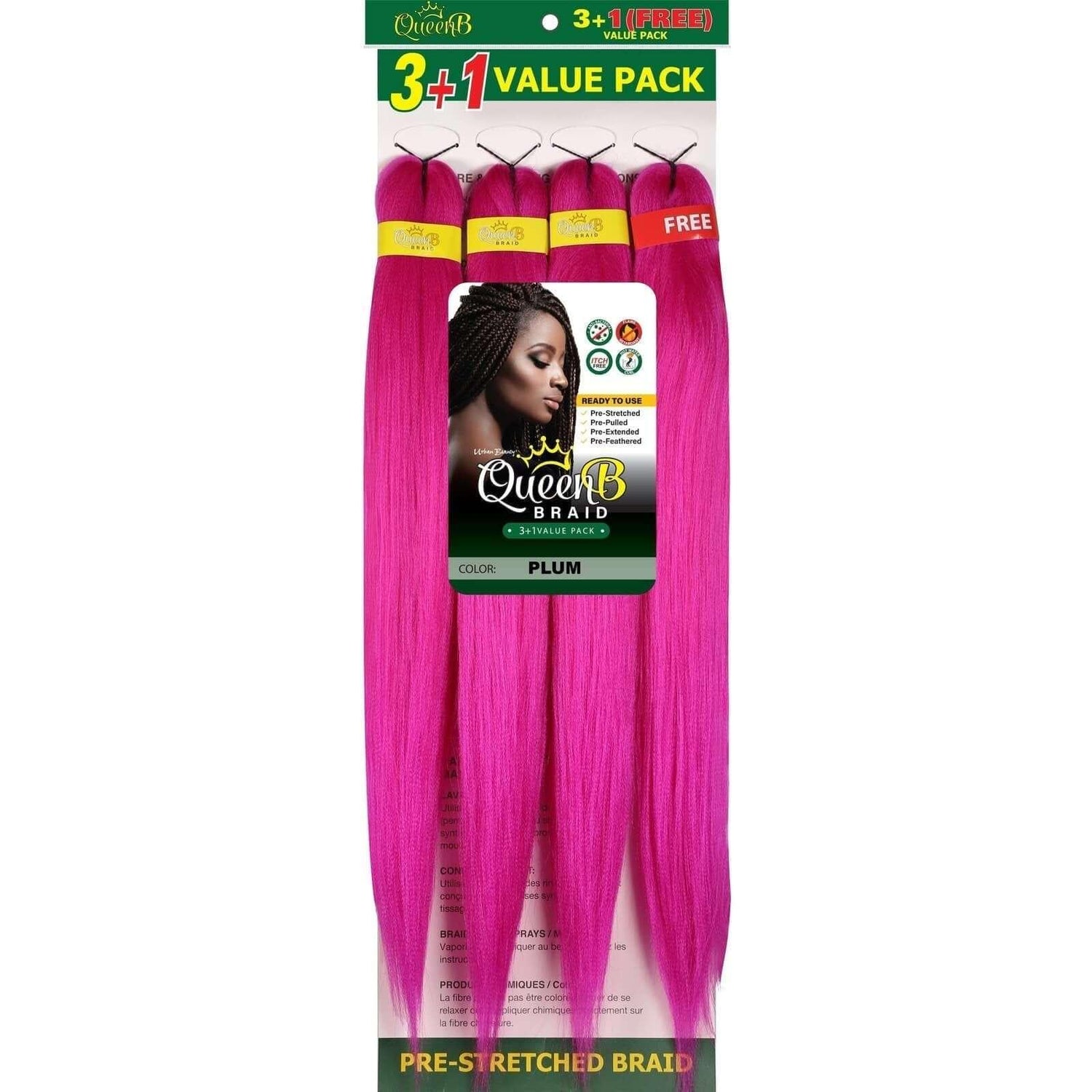 Queen B Pre-Stretched Value Pack by URBAN BEAUTY