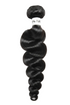 Black hair bundle with a &