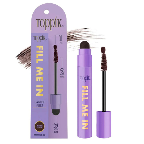 Toppik Fill Me In Hairline Filler Medium Brown by Toppik