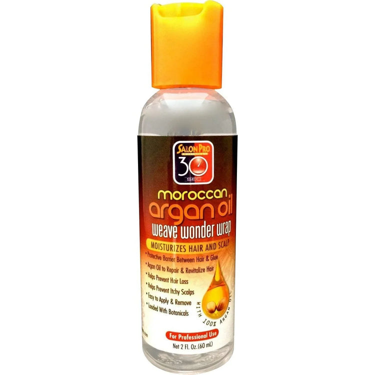 Salon Pro Weave Wond Wrap Argan Oil-Clear 2 Oz by Salon Pro