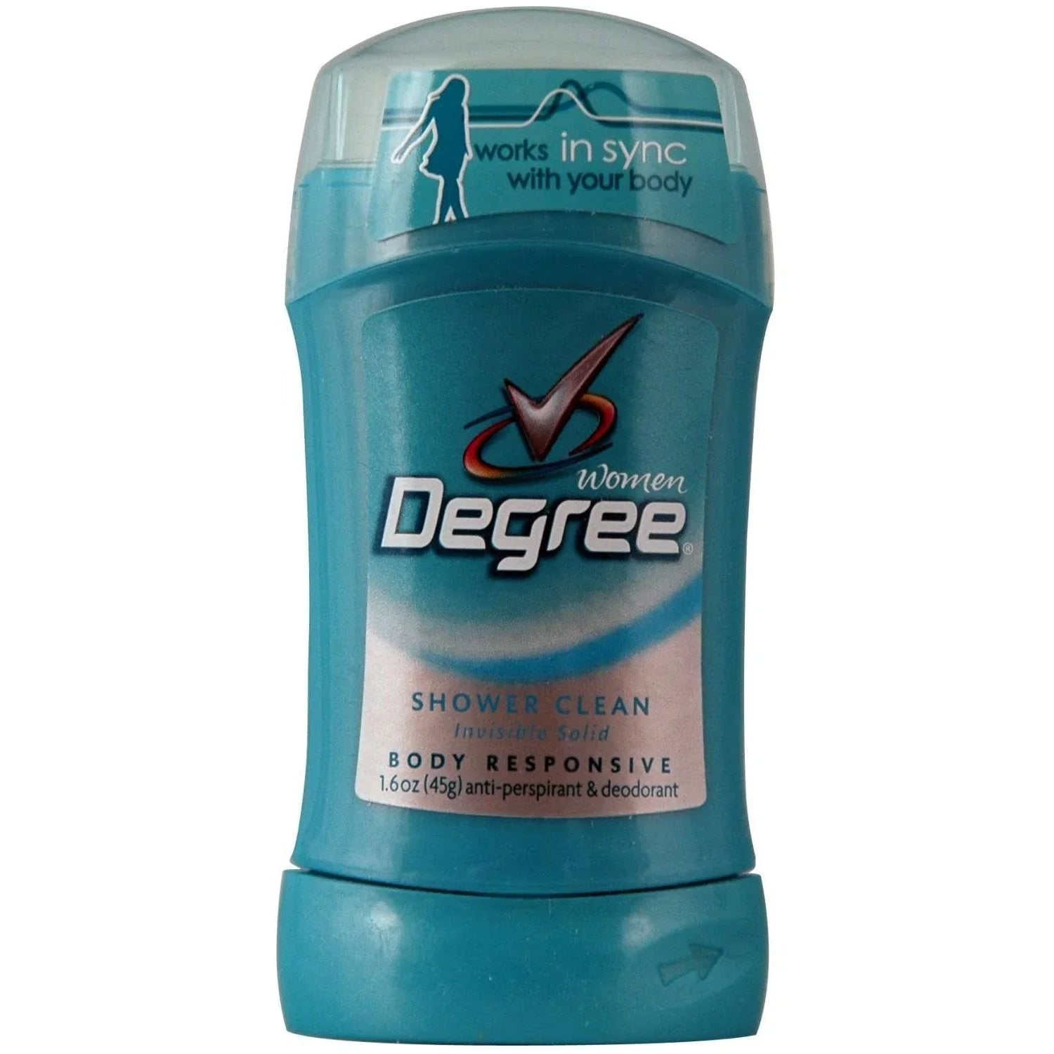 Degree Deodorant Invisible Solid Shower Clean 1.6 Oz by Degree
