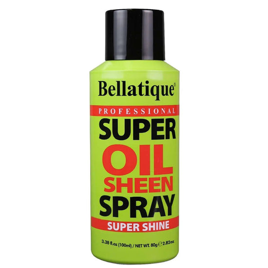 Bellatique Oil Sheen Spray 3.38 Oz For Sleek Shine