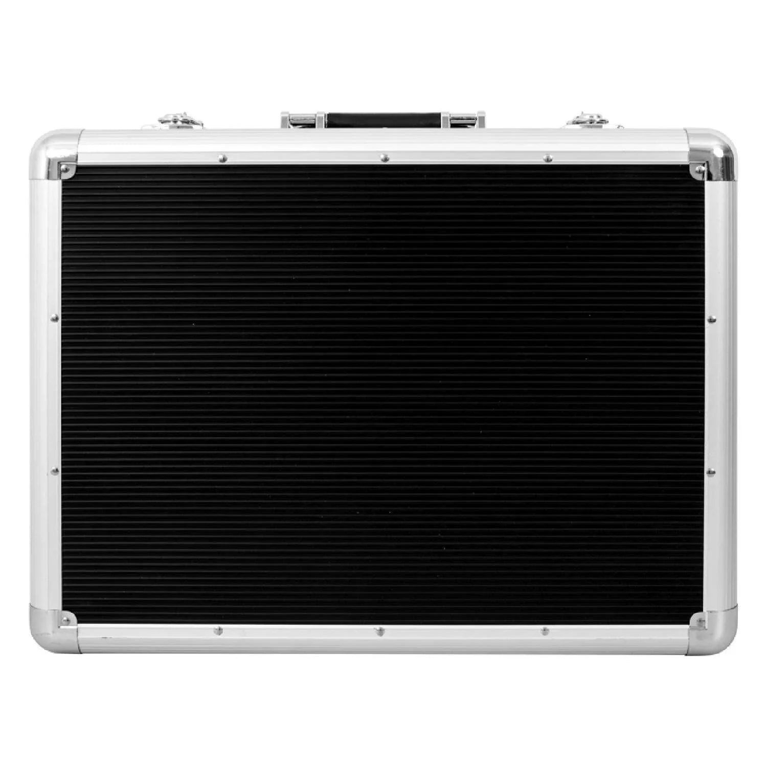 Vincent Hard Back Briefcase Style Large Mastercase Black by VINCENT
