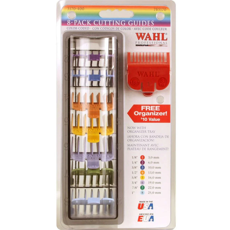 Wahl Plastic Comb Attachment 2 Color by Wahl