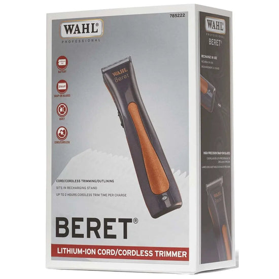 Wahl Beret lithium-ion cord/cordless trimmer with charging stand