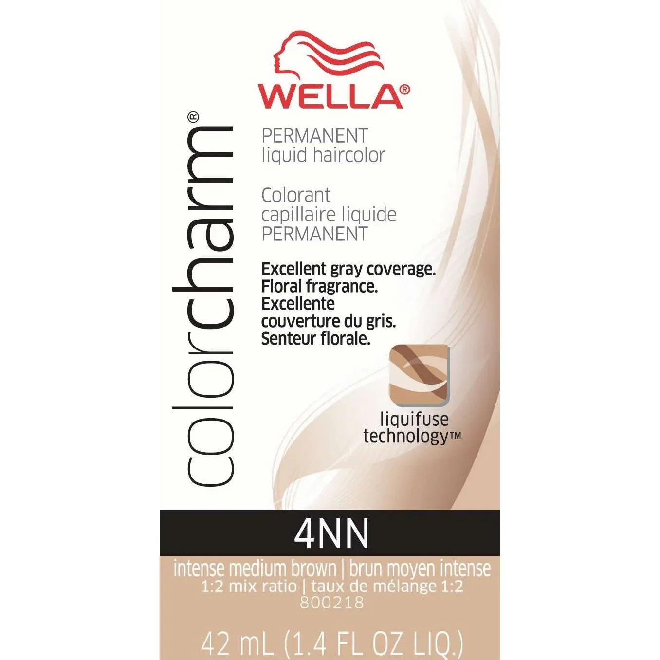 Wella Color Charm Liquid 0004Nn Intensive Medium Brown 1.42 Oz by Wella