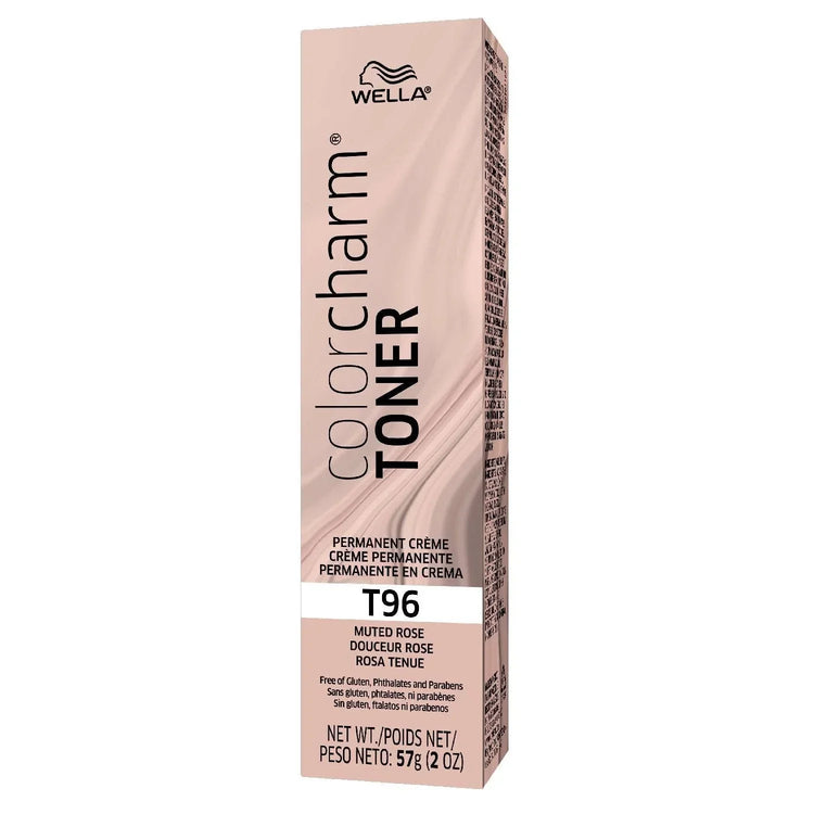Wella Color Charm Permanent Crme Toner T96 Muted Rose 2.0 Oz by Wella