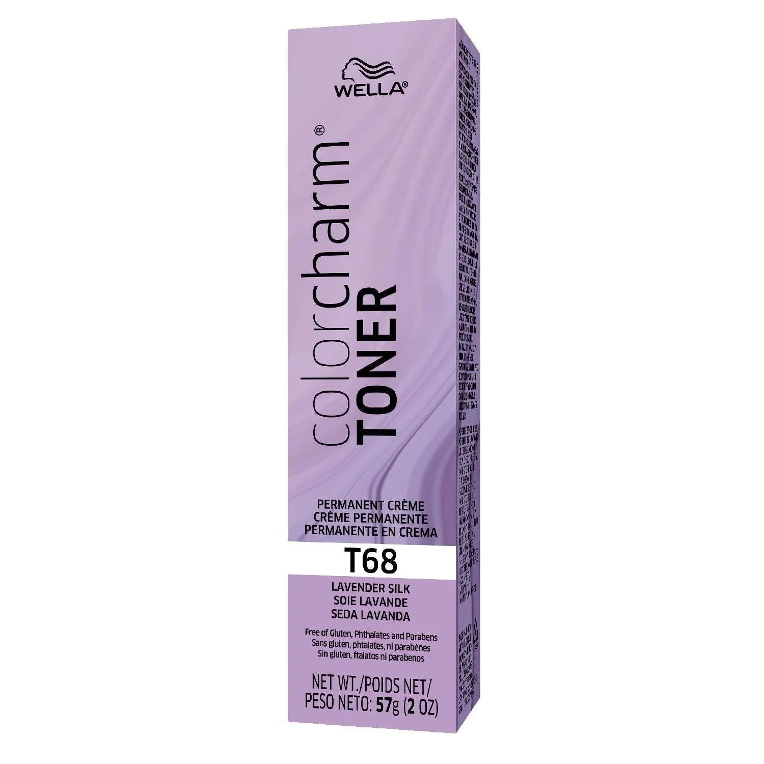 Wella Color Charm Permanent Crme Toner T68 Lavender Silk 2.0 Oz by Wella