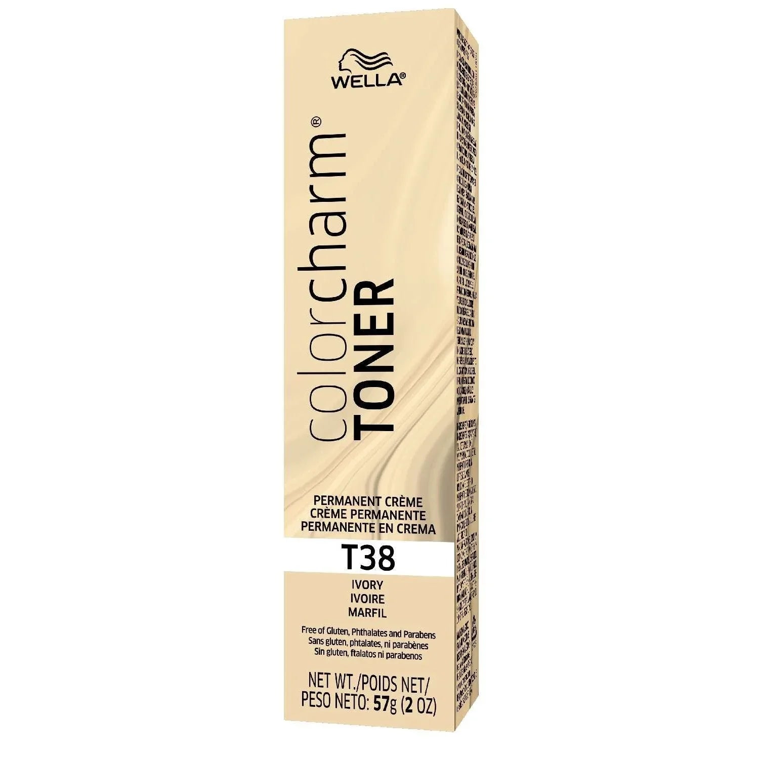 Wella Color Charm Permanent Crme Toner T38 Ivory 2.0 Oz by Wella