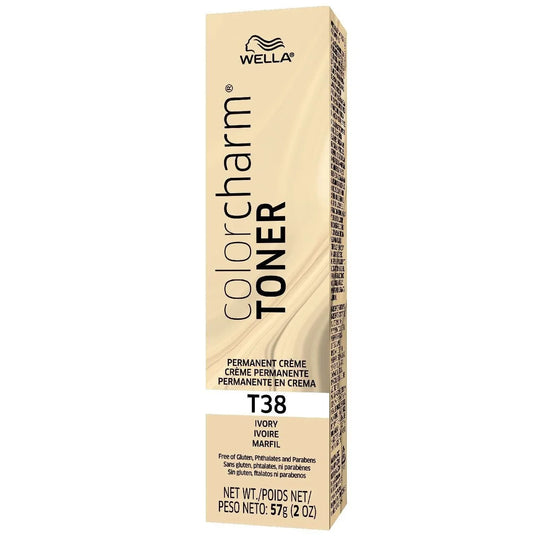 Wella Color Charm Permanent Crme Toner T38 Ivory 2.0 Oz by Wella