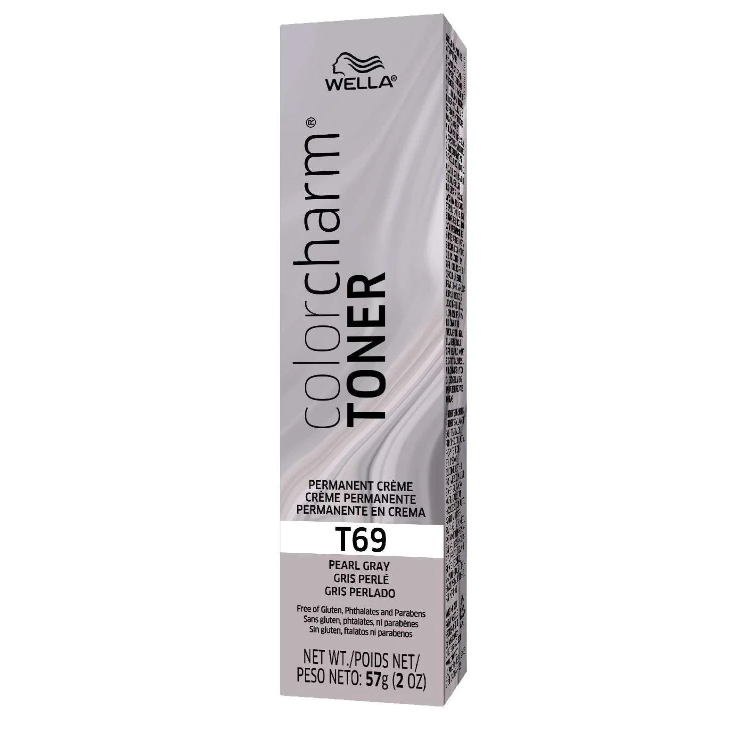 Wella Color Charm Permanent Crme Toner T69 Pearl Gray 2.0 Oz by Wella