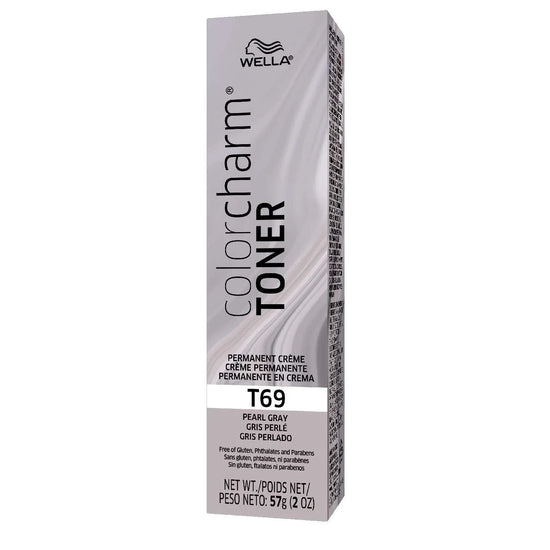 Wella Color Charm Permanent Crme Toner T69 Pearl Gray 2.0 Oz by Wella
